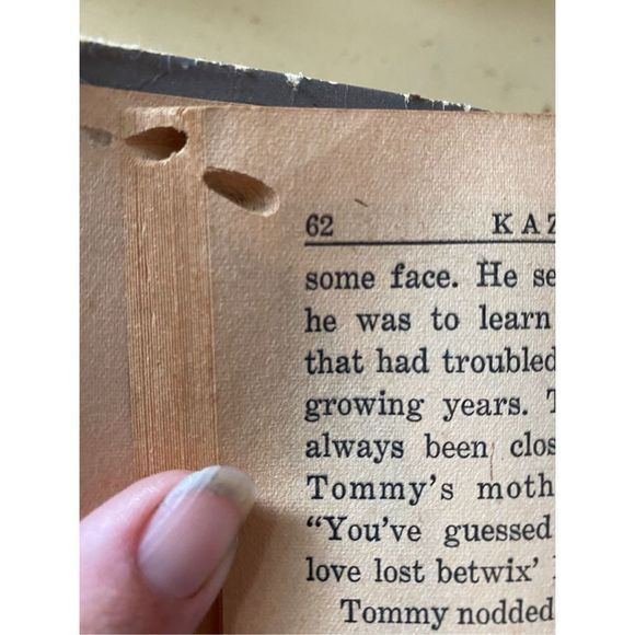 1937 KAZAN Revenge of the North VG 4.0 Whitman Big Little Book #1105 - Picture 4 of 6